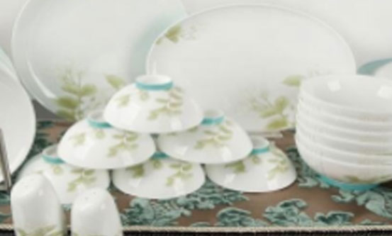 Gaochun Tao Li Li flower tableware set
